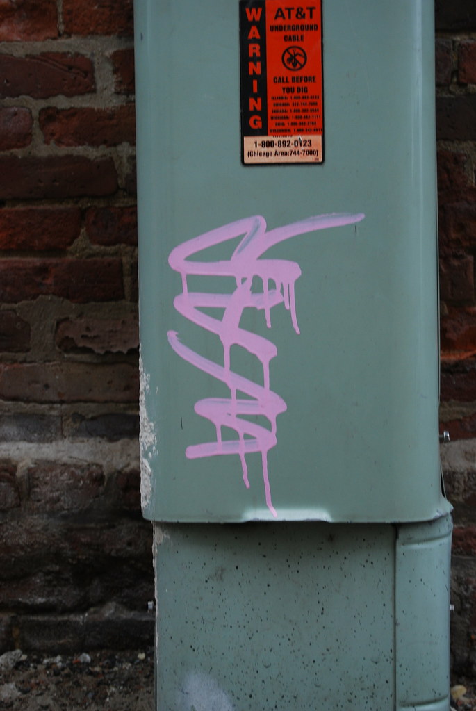 Naperville Alley Graffiti – War