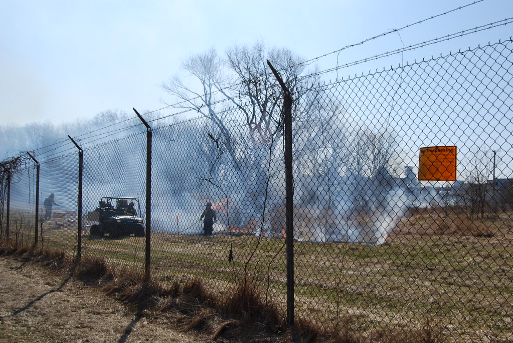 Controlled Burn at Argonne National Laboratory