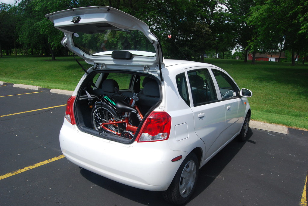 Citizen Bike in trunk