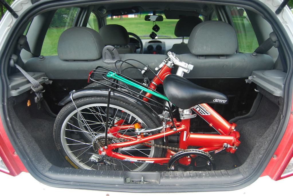 Citizen Bike in trunk