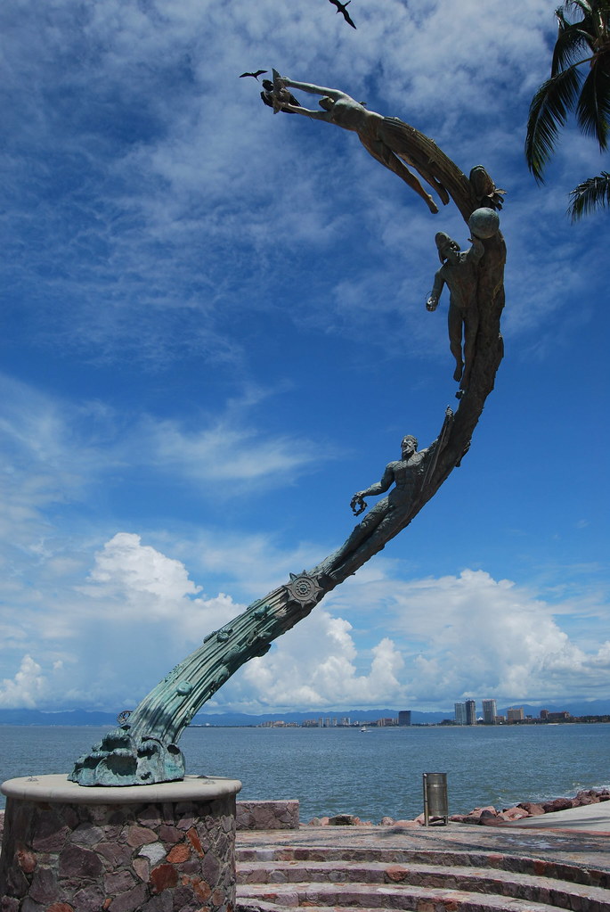 Downtown Puerto Vallarta Malecon 021