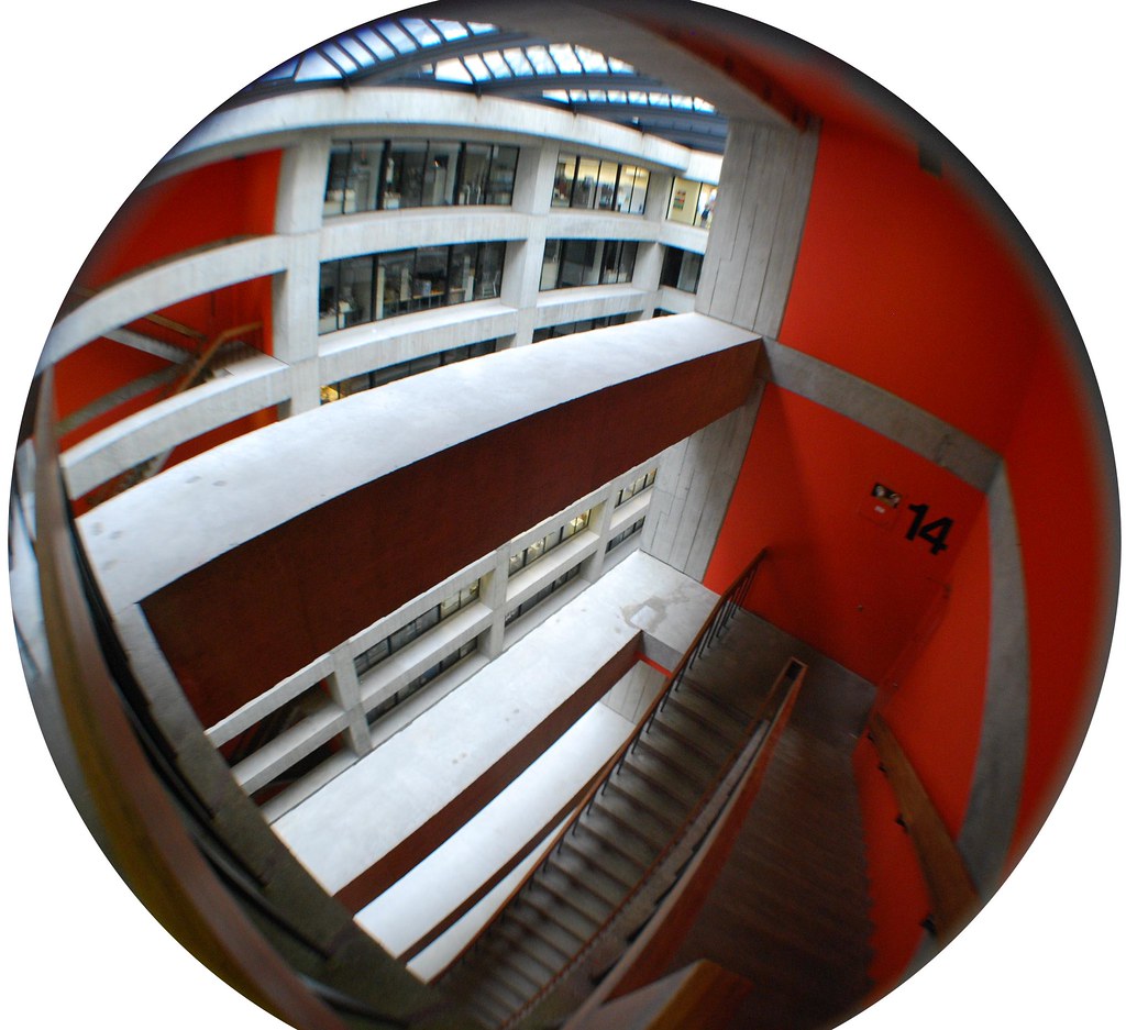 Fermilab Wilson Hall Stairs 040