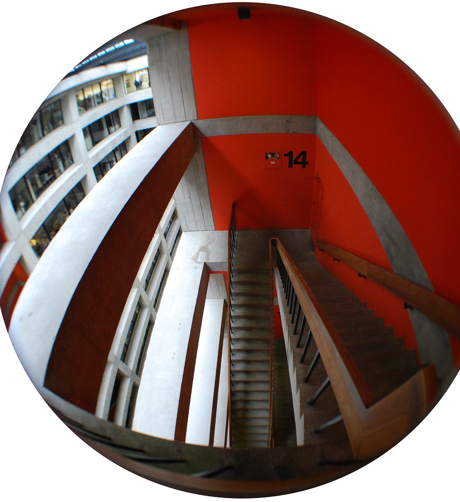Fermilab Wilson Hall Stairs 038