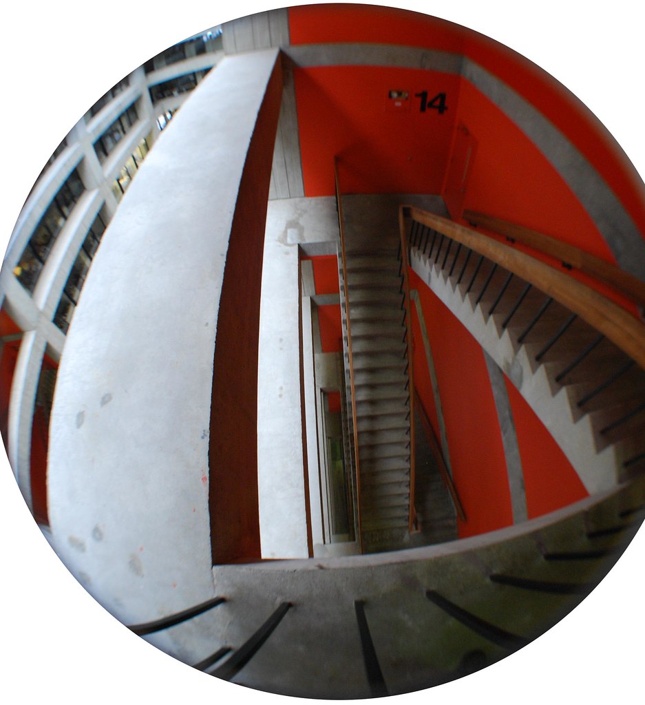 Fermilab Wilson Hall Stairs 043