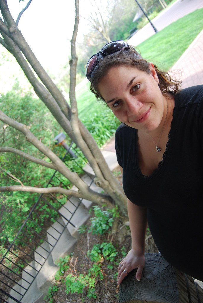 Kristin at the Naperville Riverwalk 2