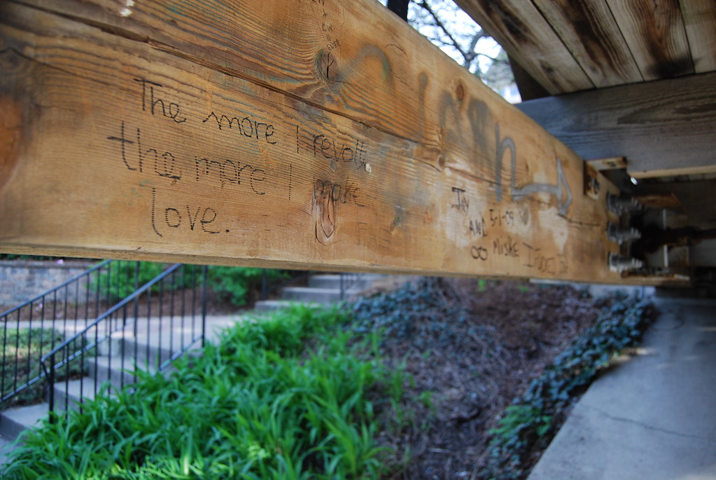 Naperville Riverwalk Graffiti 099