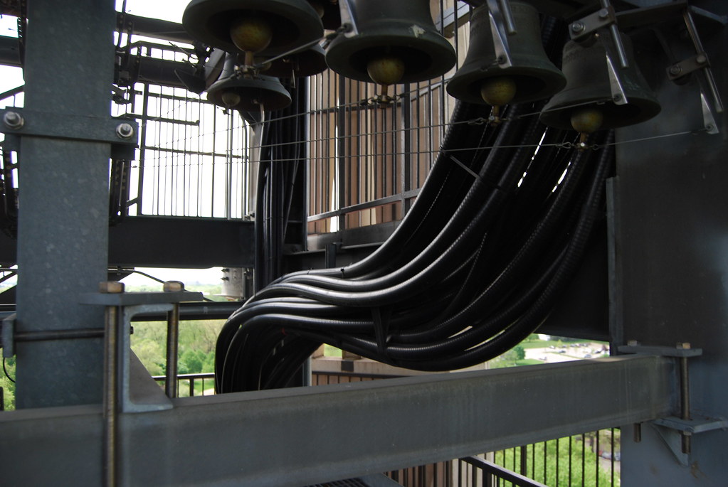 Inside Moser Tower in Naperville