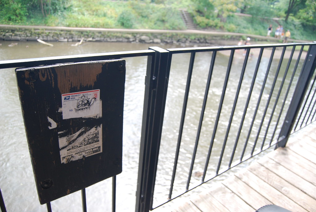 Naperville Sticker Art Graffiti