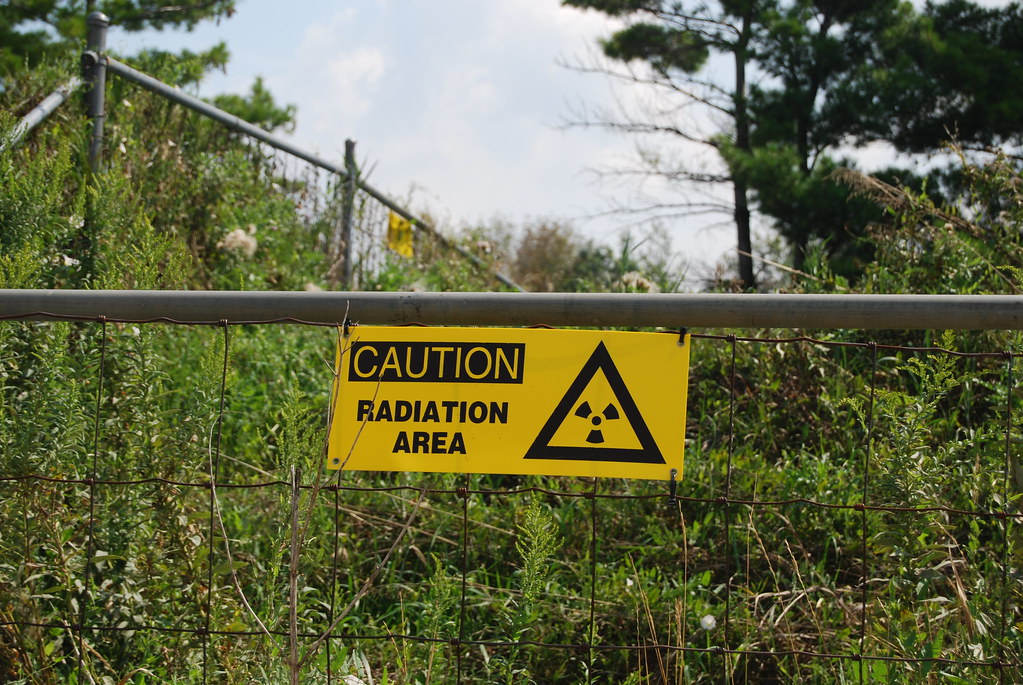 Fermilab “Caution Radiation Area” Sign