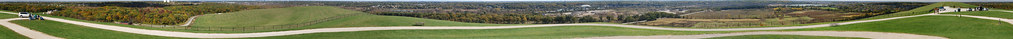 Panoramic Photomontage of the Naperville Scenic Overlook