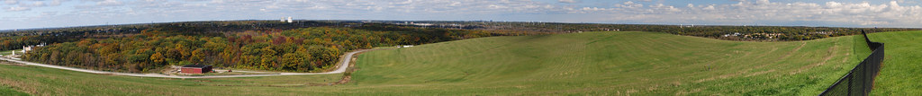 Panoramic Fisheye of Scenic Overlook
