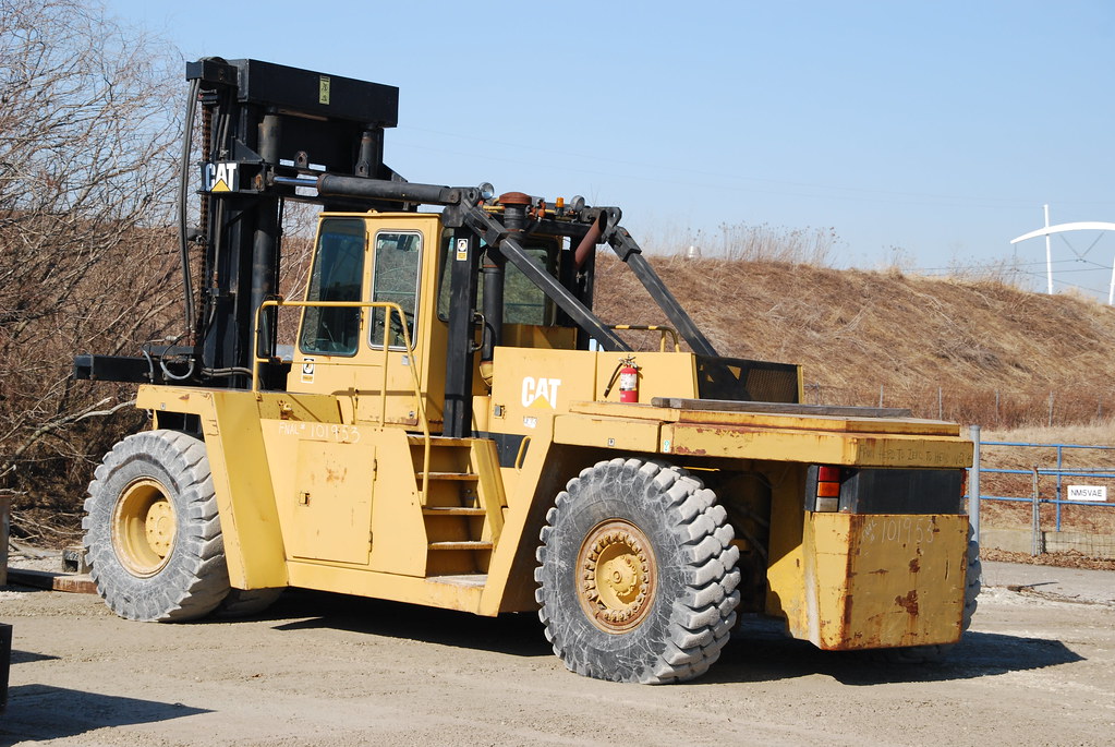 Cat Heavy Equipment at Fermilab