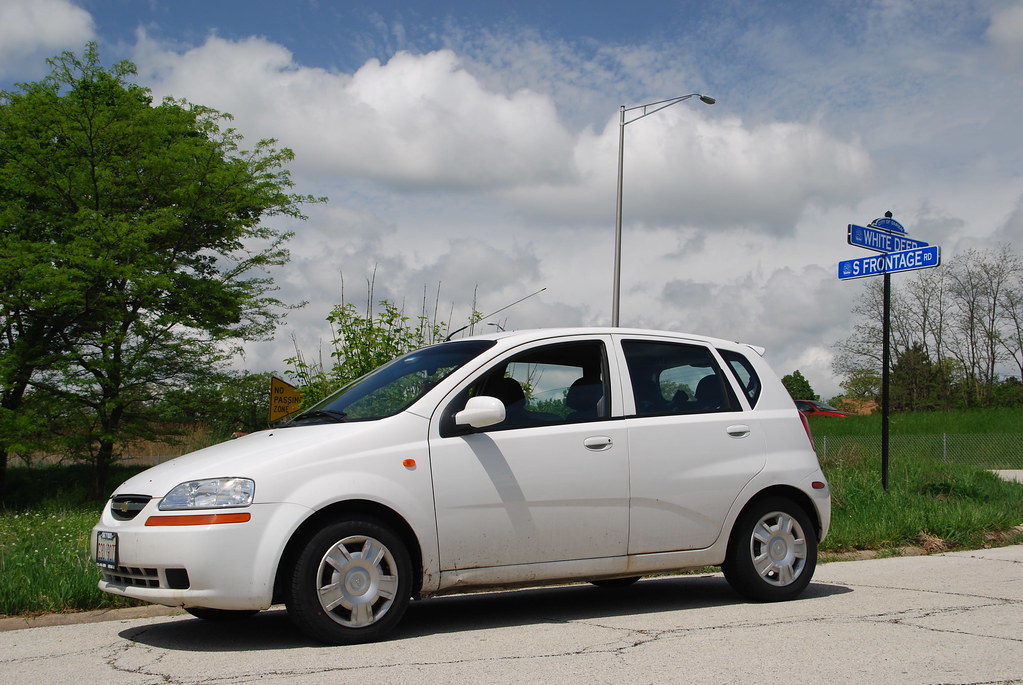 Chevy Aveo on White Deer Dr