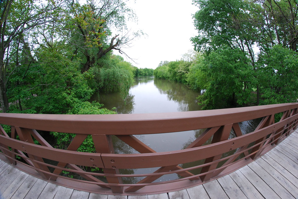 Naperville Riverwalk Fisheye 024