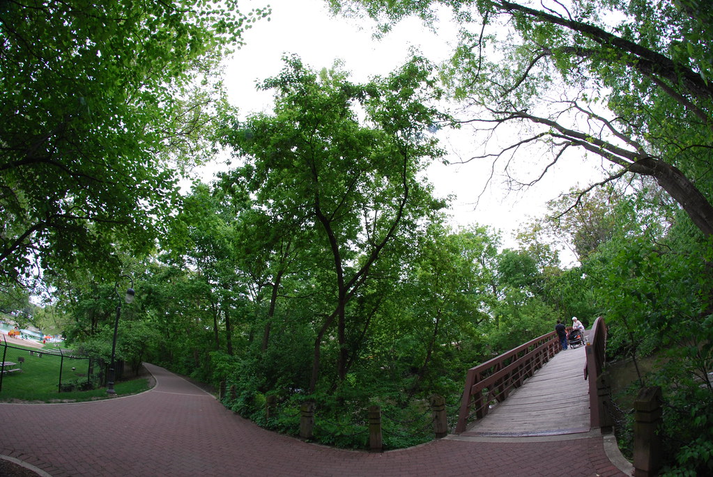 Naperville Riverwalk Fisheye 026