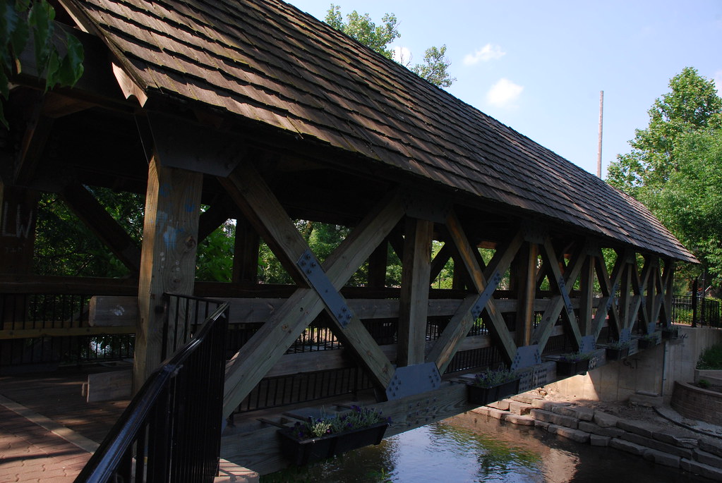 Naperville Riverwalk Bridge Graffitti GT
