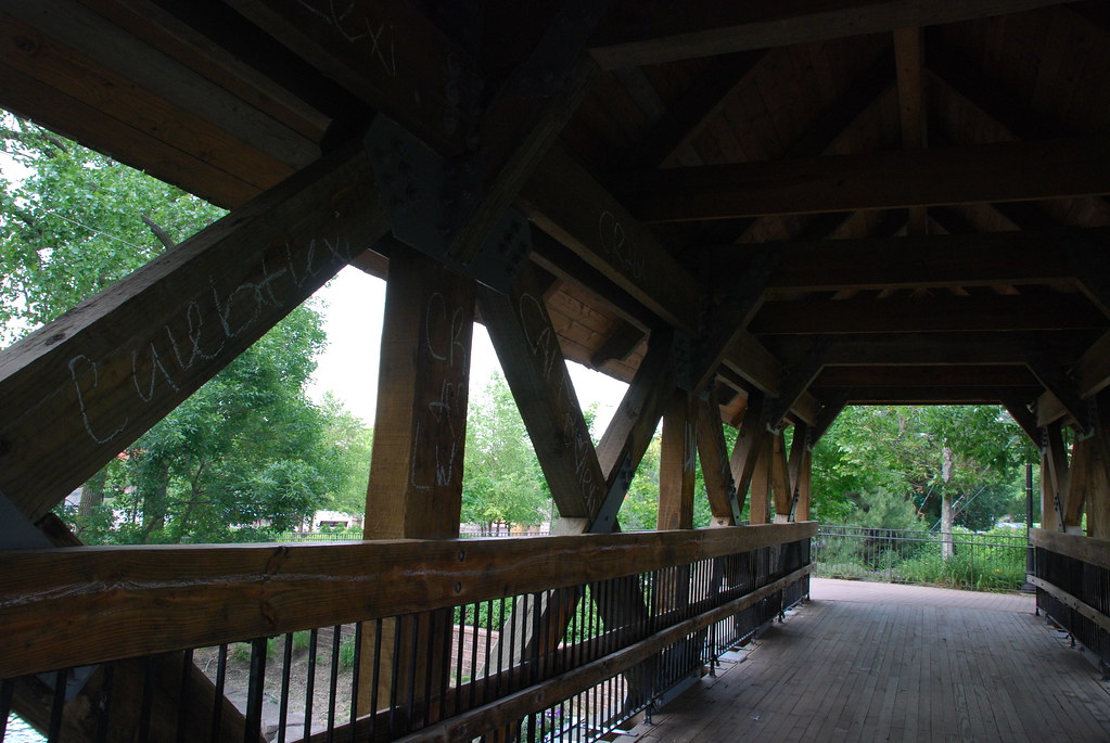 Naperville Riverwalk Bridge Graffitti 2
