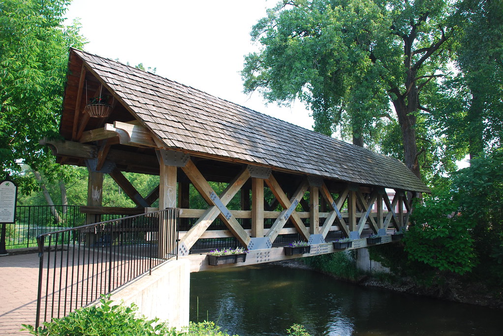 Naperville Riverwalk Bridge