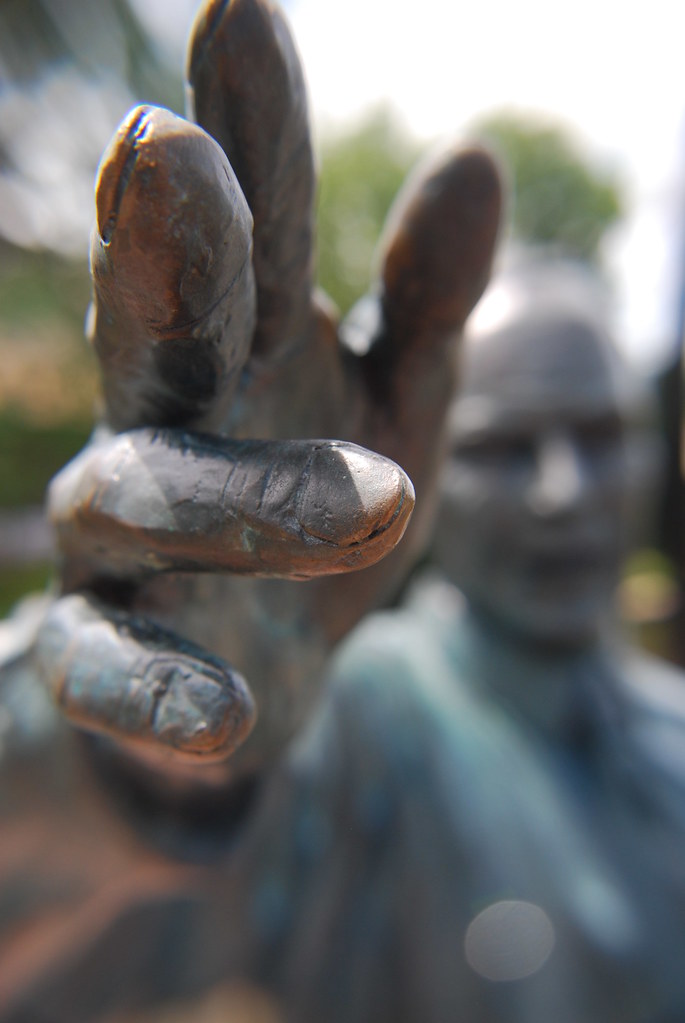 Naperville Riverwalk Statue