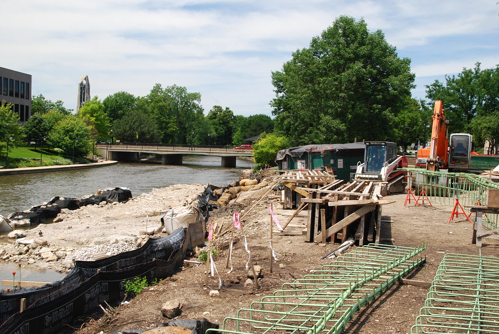 Naperville Riverwalk Construction 058