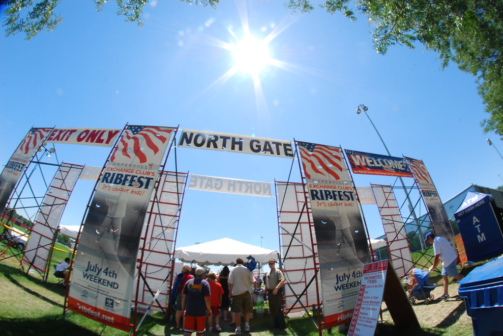 Naperville Ribfest North Gate