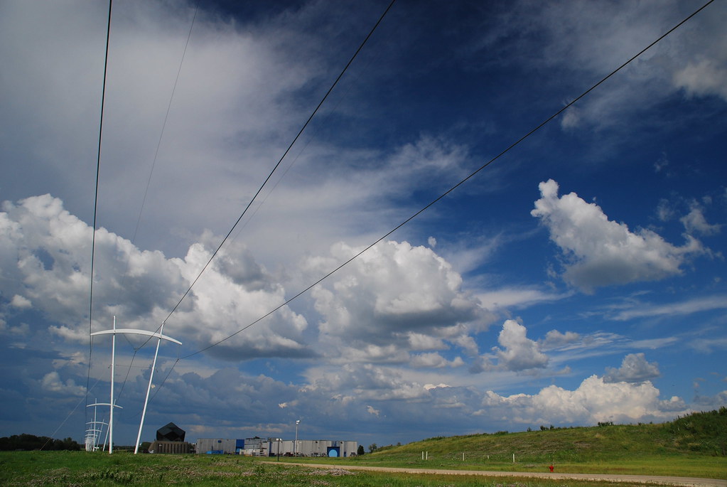 Fermilab Pi-Shaped Power Lines