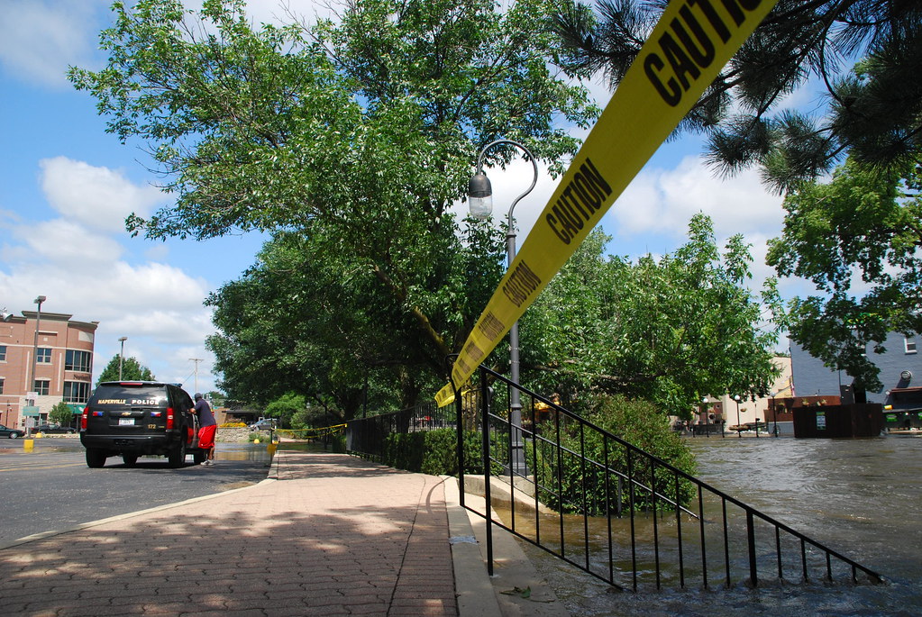 Naperville Riverwalk Flood 063