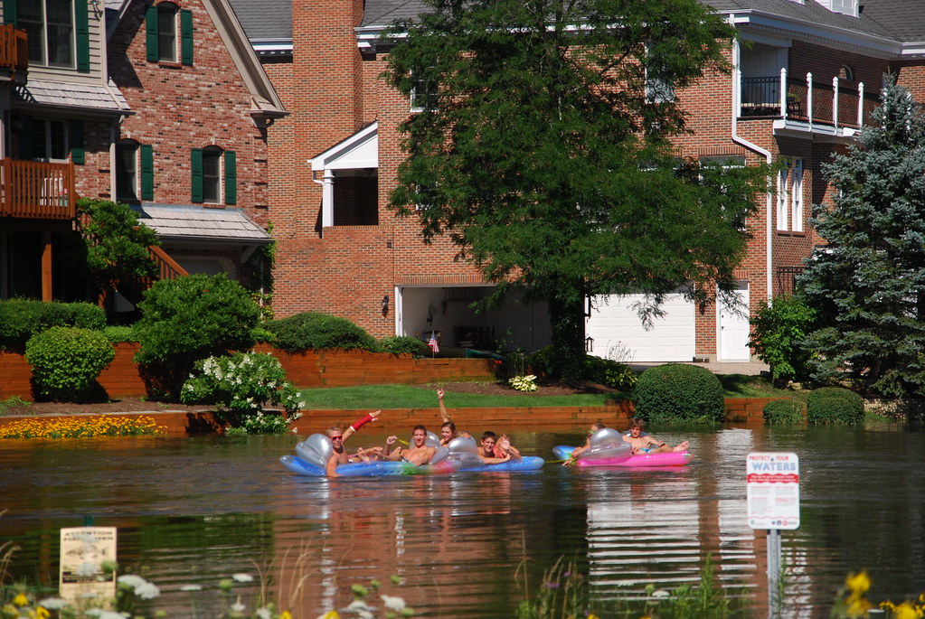 Naperville Riverwalk Flood 009