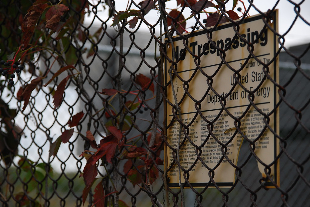 Old No Trespassing Sign
