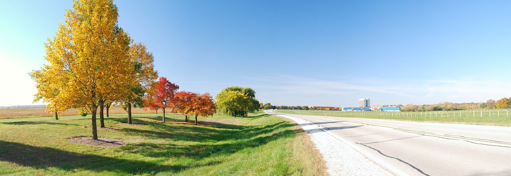 Autumn at Fermilab Panoramic
