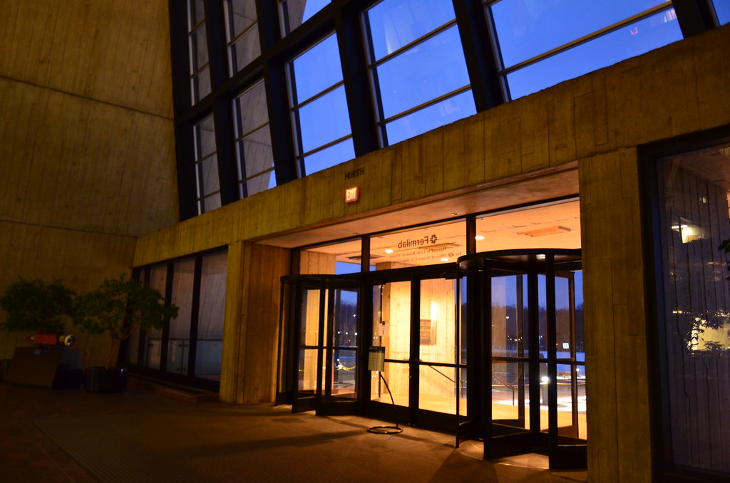 Fermilab’s Wilson Hall Doors