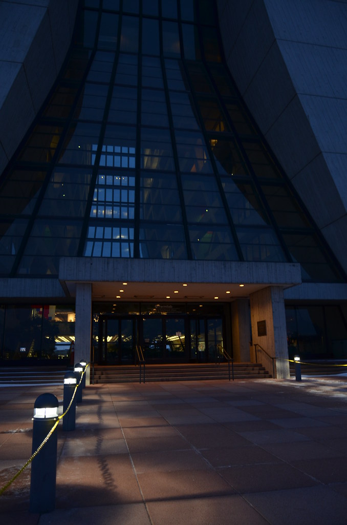 Fermilab’s Wilson Hall at Dusk
