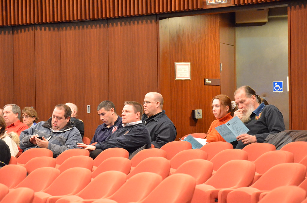 Scott Huber at Naperville City Hall