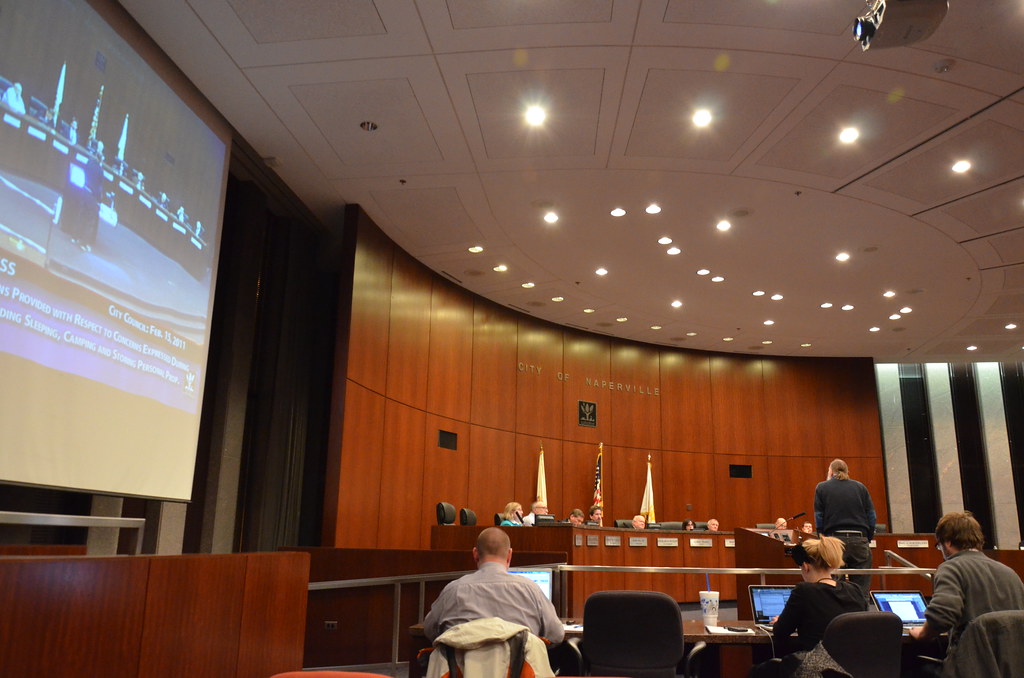 Scott M Huber Speaking at City Council Meeting