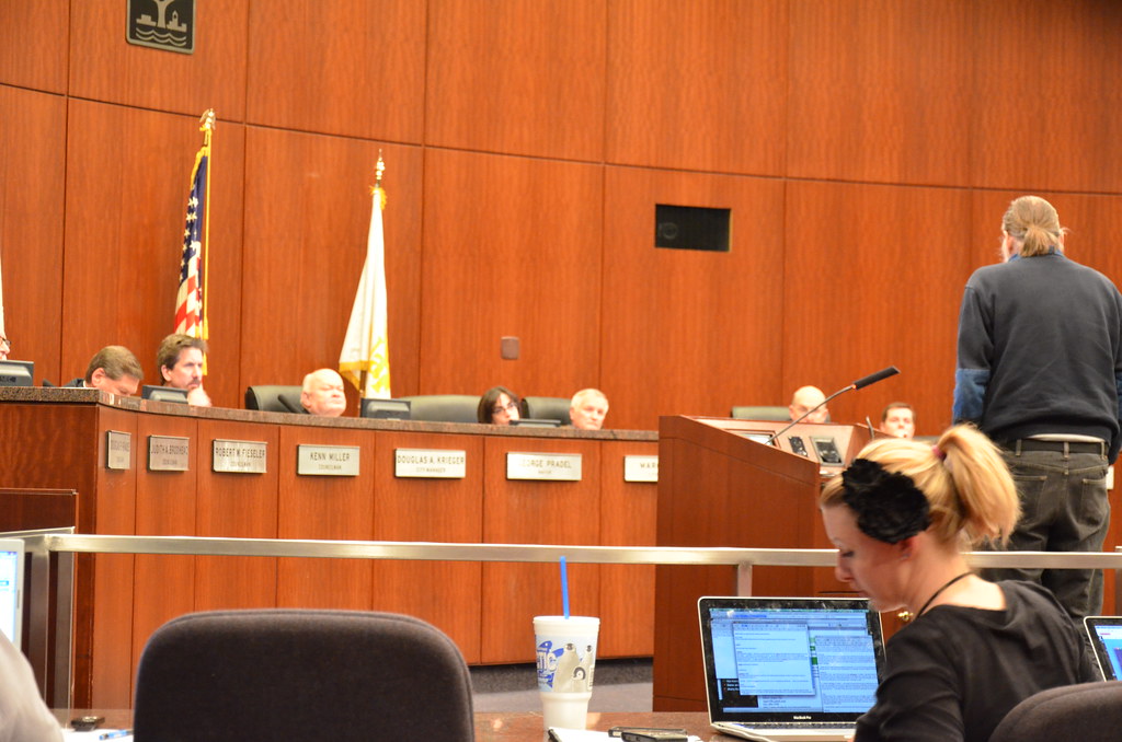 Scott M Huber Speaking at Naperville City Council Meeting