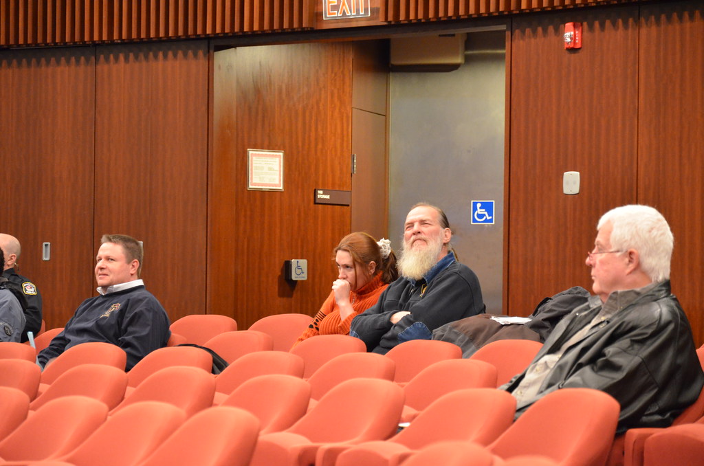 Scott Huber at City Council Meeting