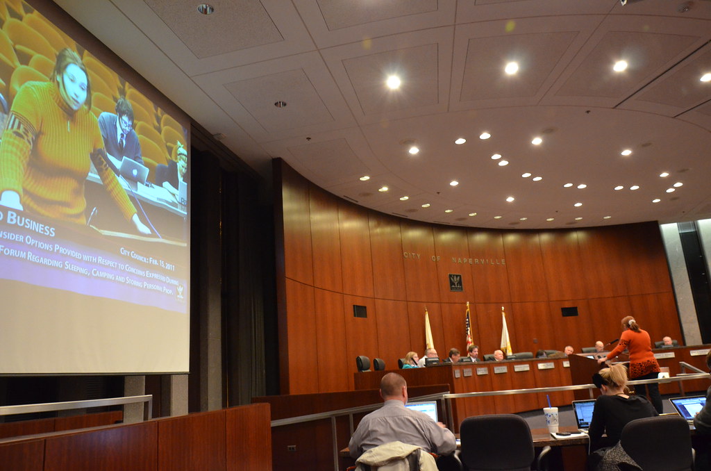 Svetlana Ostrovskaya Speaking at City Council Meeting
