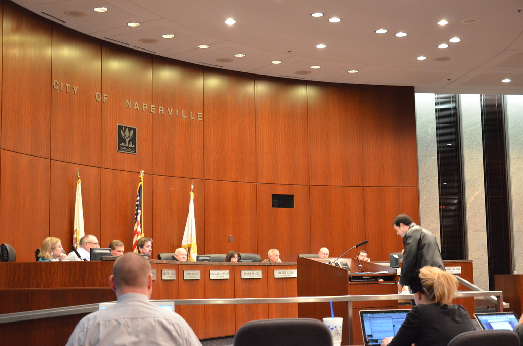 Mike Kappel Speaking at Naperville City Council Meeting
