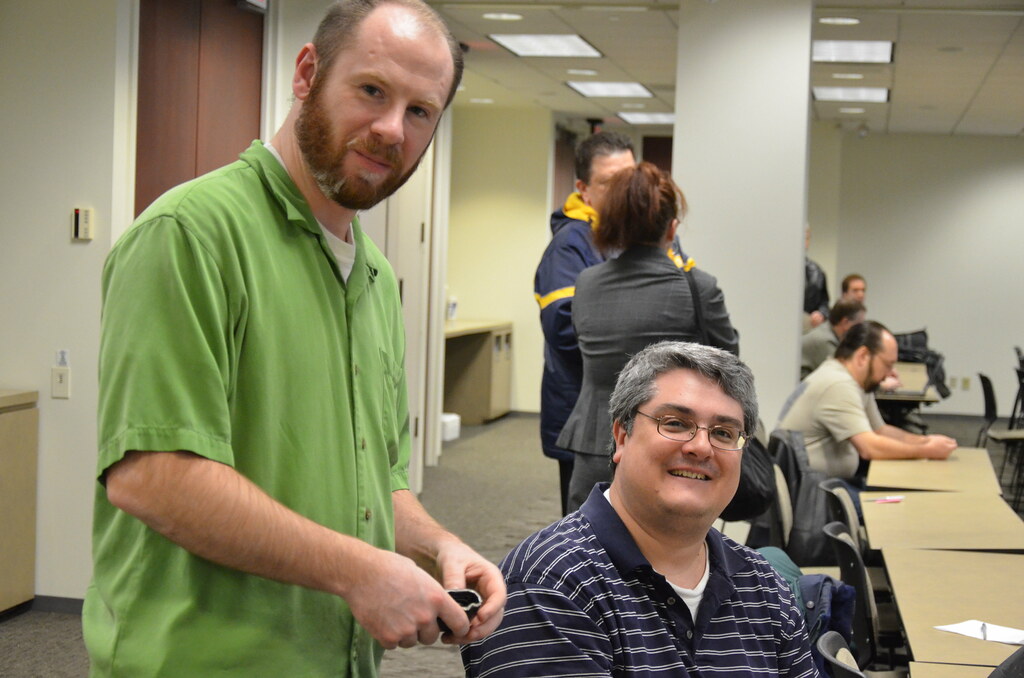 Joel Shaw & Jeff Byttow at CNUG