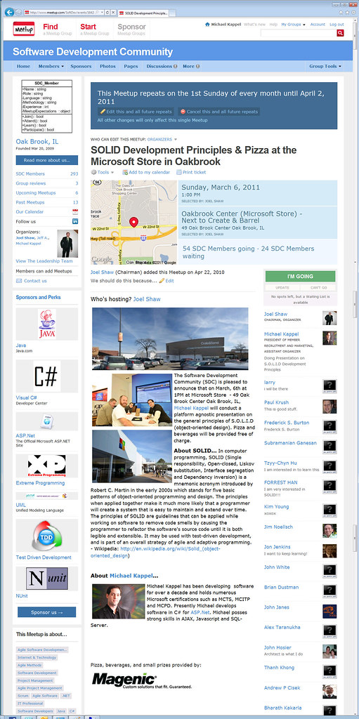 Images by Software Development Community on Meetup.com