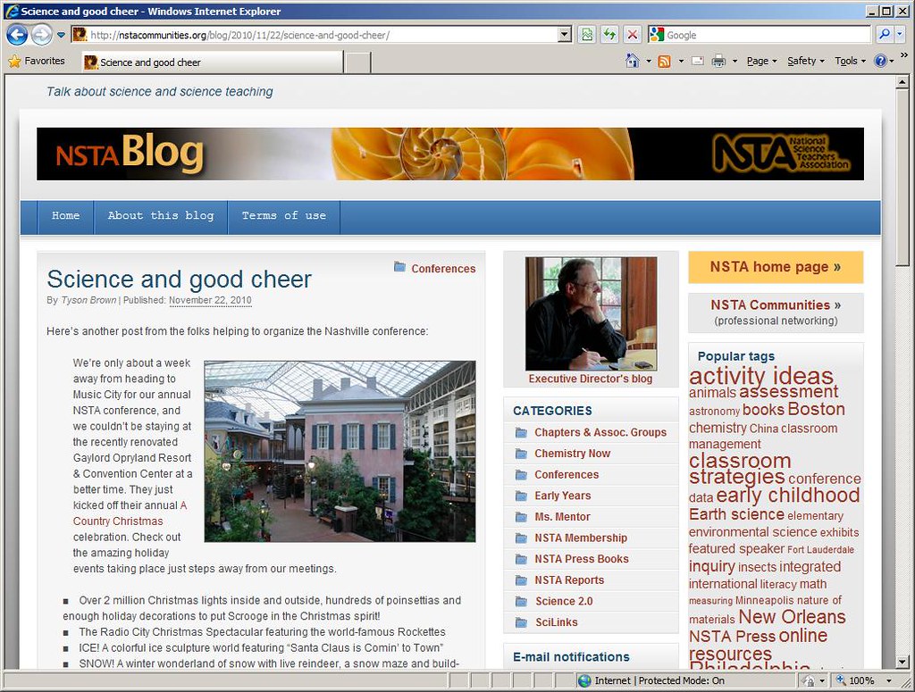 Image used by Tyson Brown on NSTA Blog