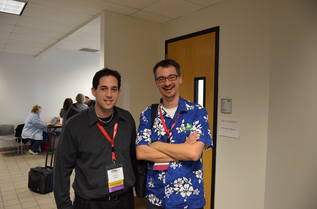 Brent Ozar and I (Michael Kappel)