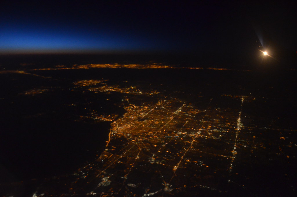Sunset Flight on JetBlue 202