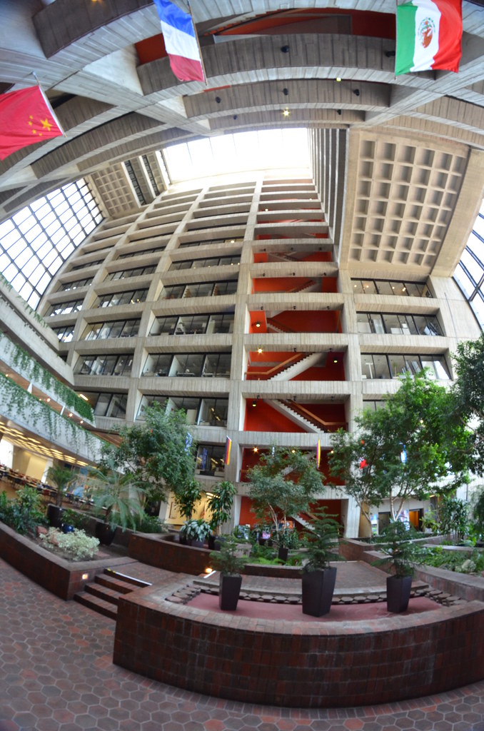 Fisheye of Wilson Hall