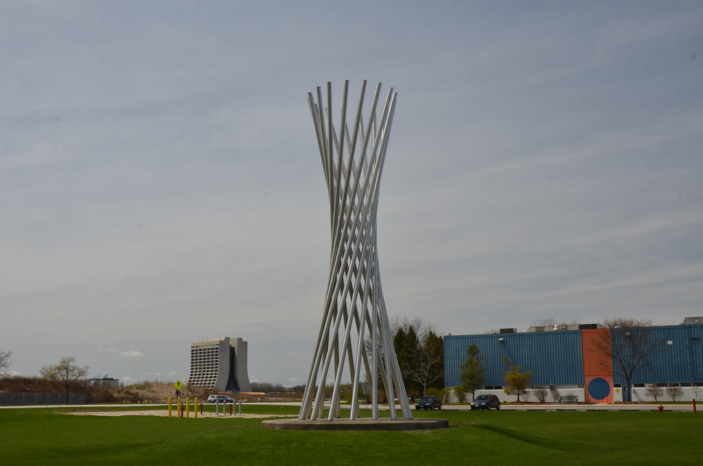 Fermi National Accelerator Laboratory Tractricious Sculpture
