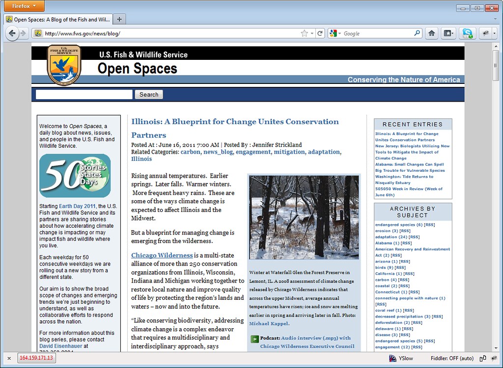 Image used by U.S. Fish and Wildlife Service