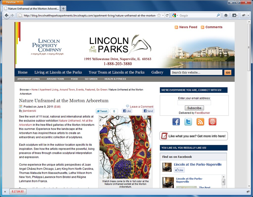 Image used on Lincoln at the Parks Apartments Blob