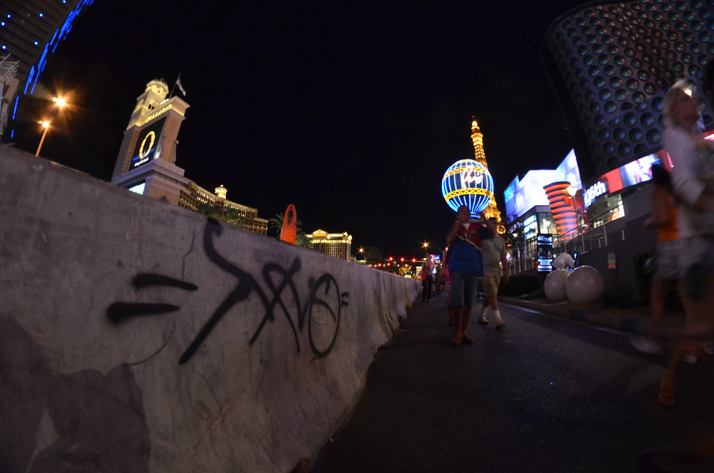 Las Vegas Strip Graffiti