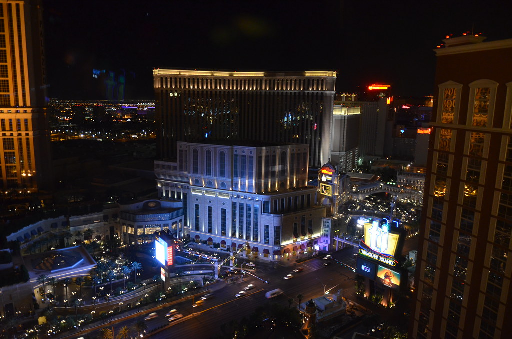 Treasure Island View from the 35th Floor