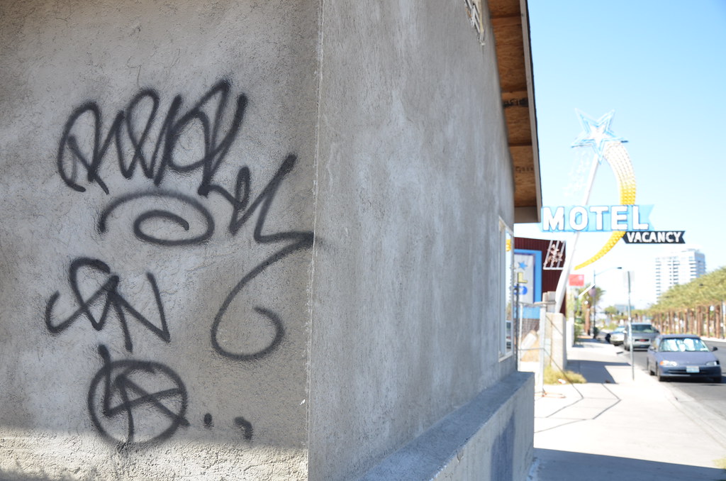 Las Vegas Hotel Graffiti